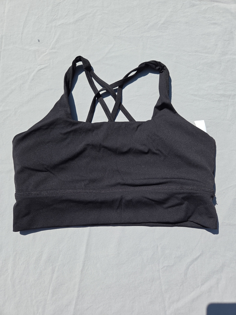 Constantly Varied Gear Black Longline Sports Bra M EUC